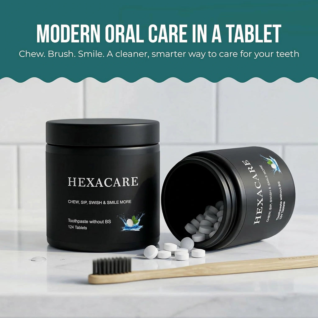 HEXACARE Toothpaste Tablets