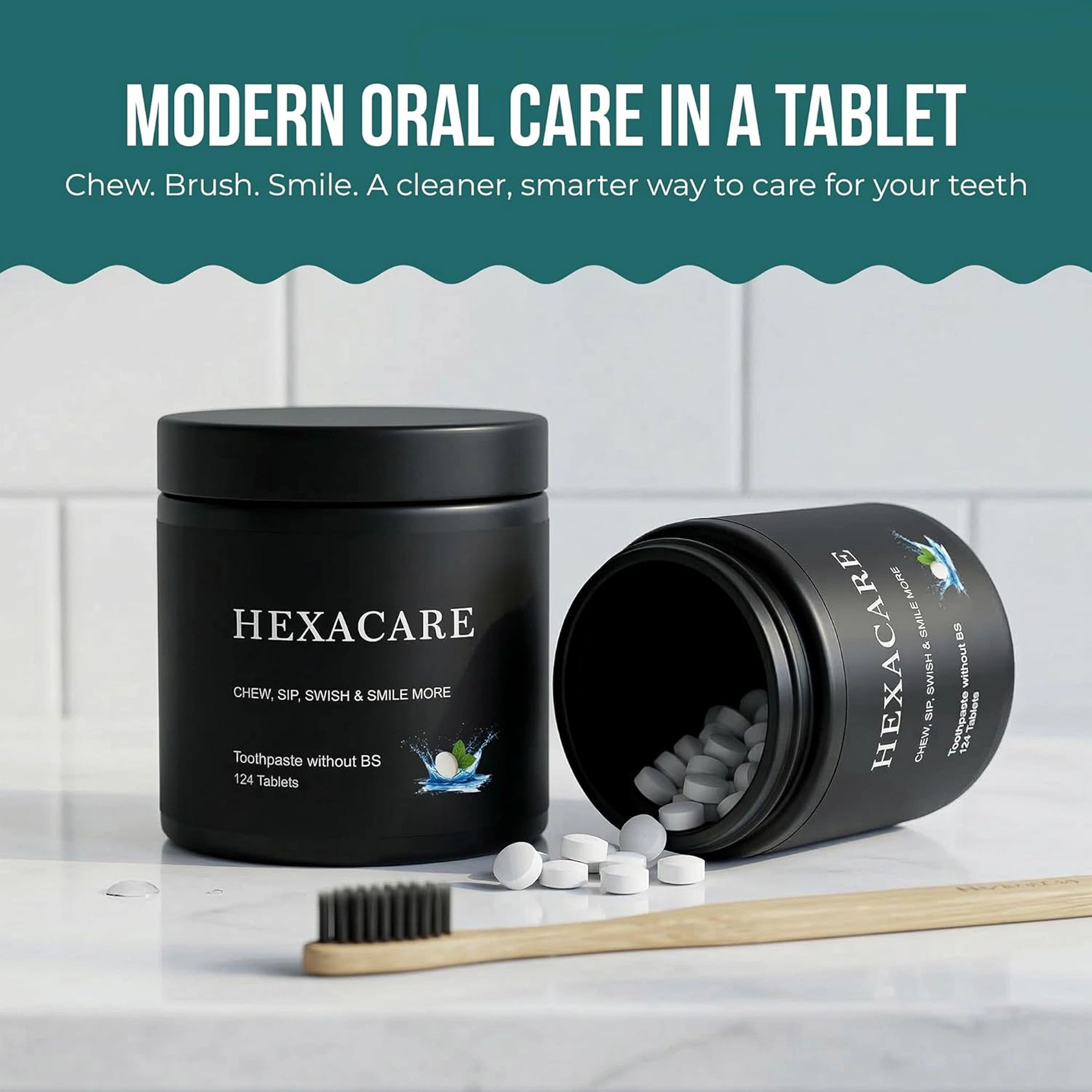 HEXACARE Toothpaste Tablets